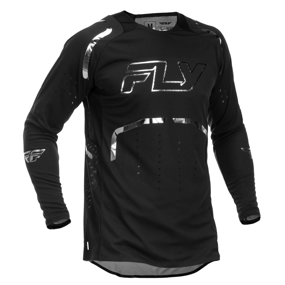 Fly Evo 2026 DST SE Spark MX Jersey Black/Silver