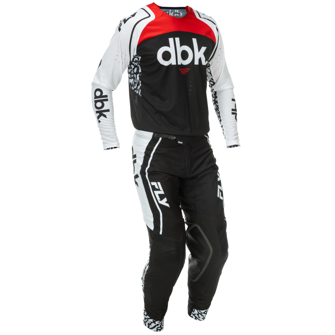 Fly Evo DST 2026 MX Kit Combo DBK Black/White/Red
