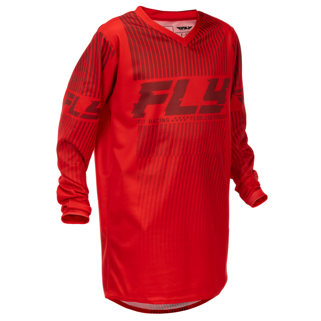 Fly F-16 2026 Youth MX Jersey Red