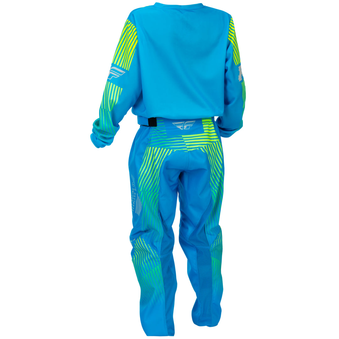 Fly YOUTH F-16 2026 MX Kit Combo Blue/Hi-Vis