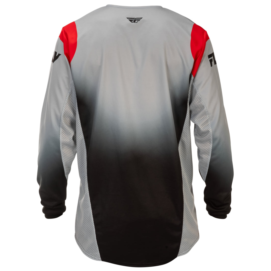 Fly Kinetic 2026 DBK MX Jersey Grey/Black/Red