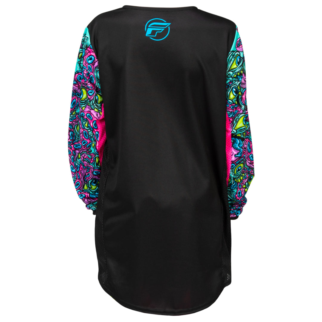 Fly Kinetic 2026 Mutant Youth MX Jersey Black/Multi