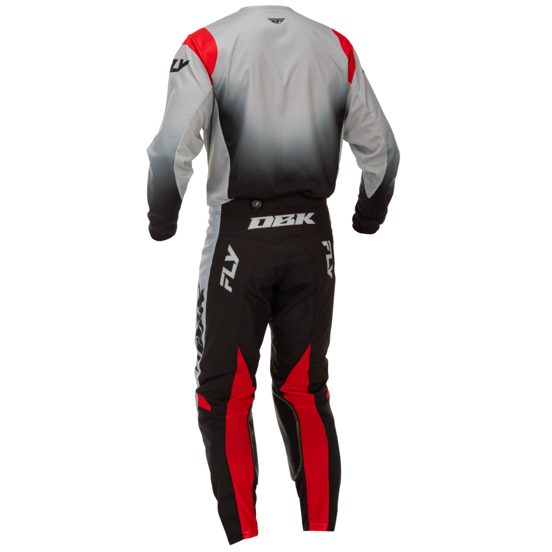 Fly Kinetic DBK 2026 MX Kit Combo Grey/Black/Red