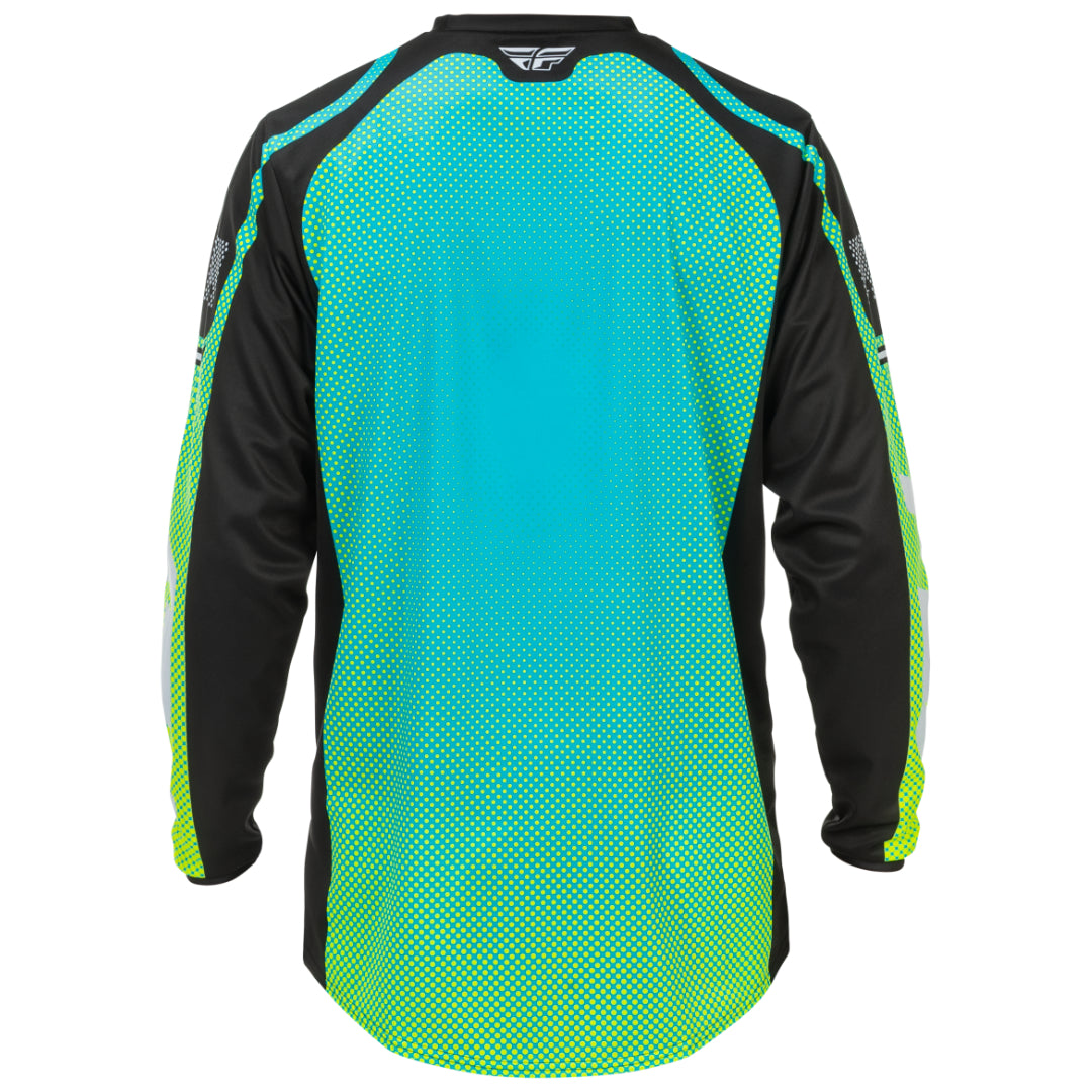 Fly F-16 2026 MX Jersey Aqua/Black/White