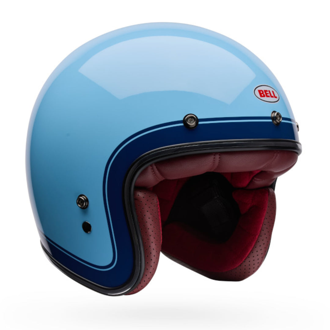 Bell Custom 500 Crate ECE 22.06 Helmet Ice Blue