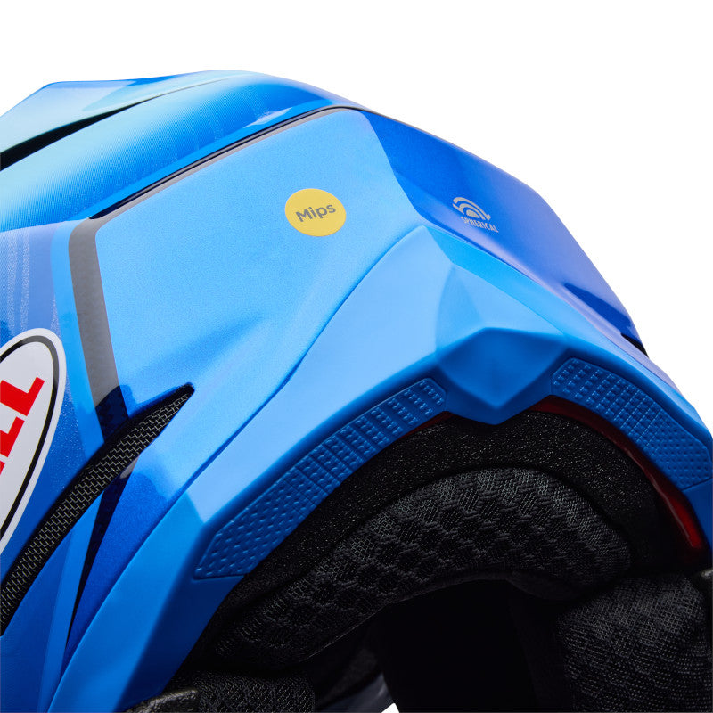 Bell Moto-10 Spherical ET3 Cortez SE ECE 22.06 MX Helmet Blue