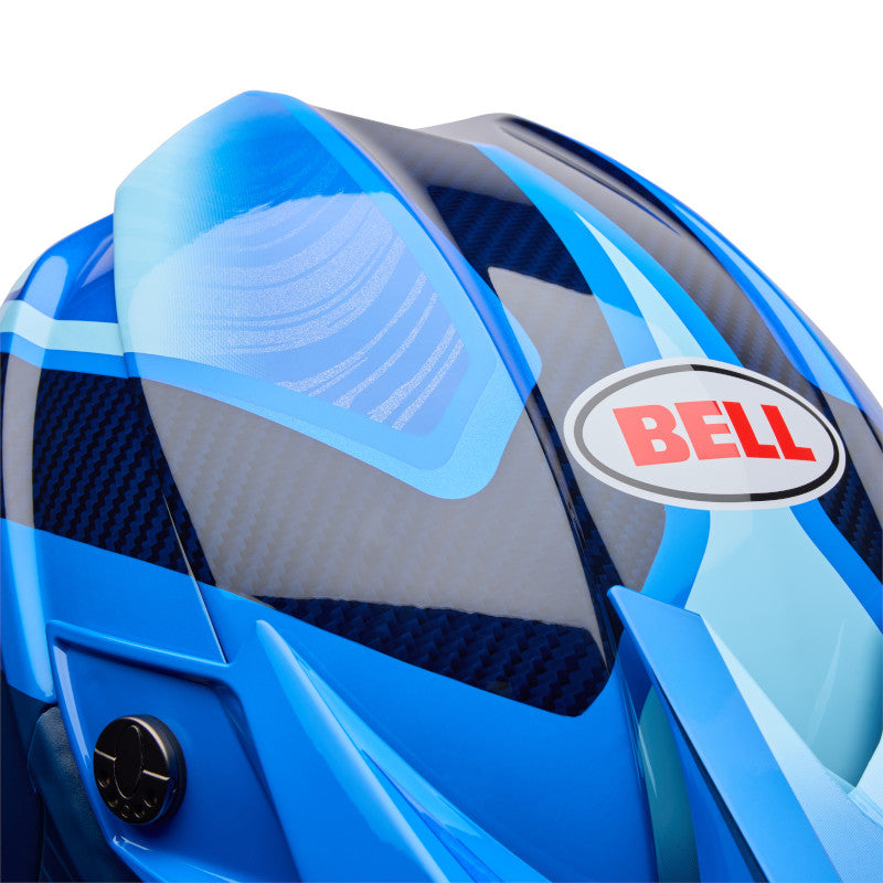 Bell Moto-10 Spherical ET3 Cortez SE ECE 22.06 MX Helmet Blue