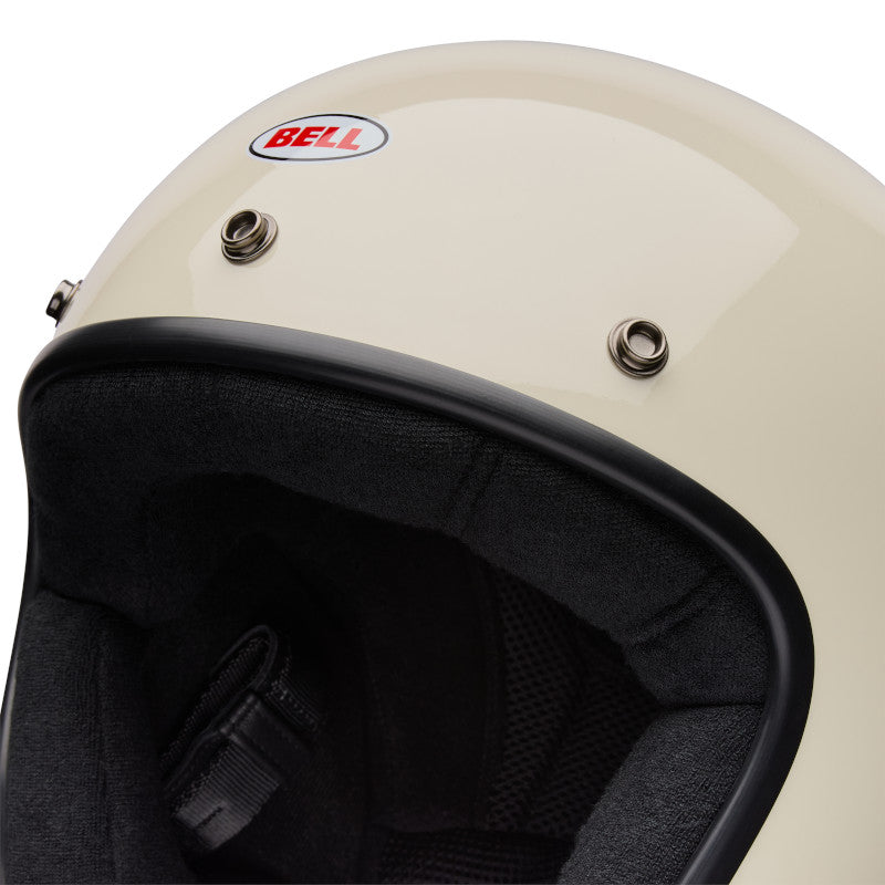 Bell Magnum Solid ECE 22.06 Helmet Vintage White