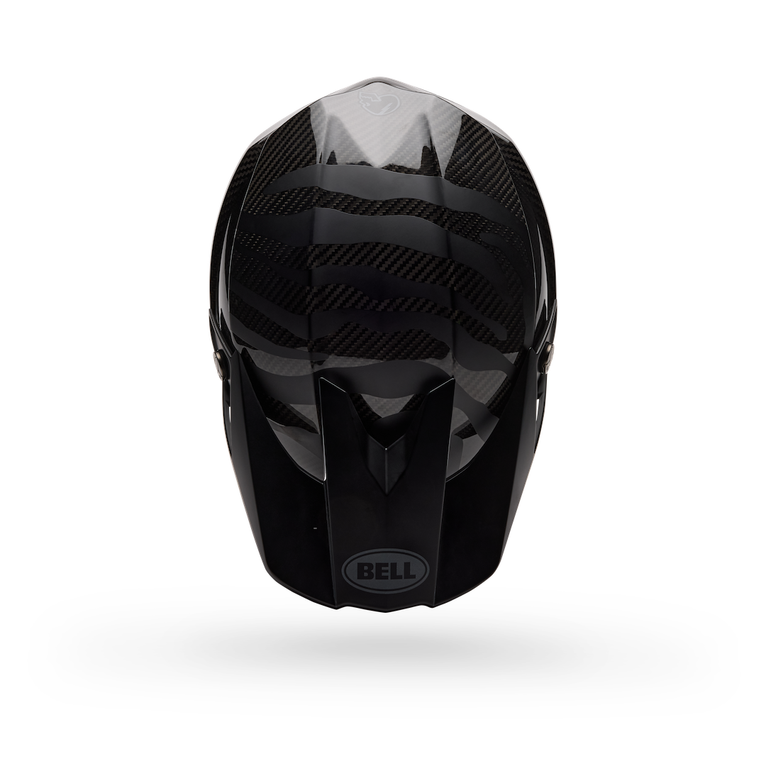 Bell Moto-10 Spherical Slayco Amber SE ECE 22.06 MX Helmet Black