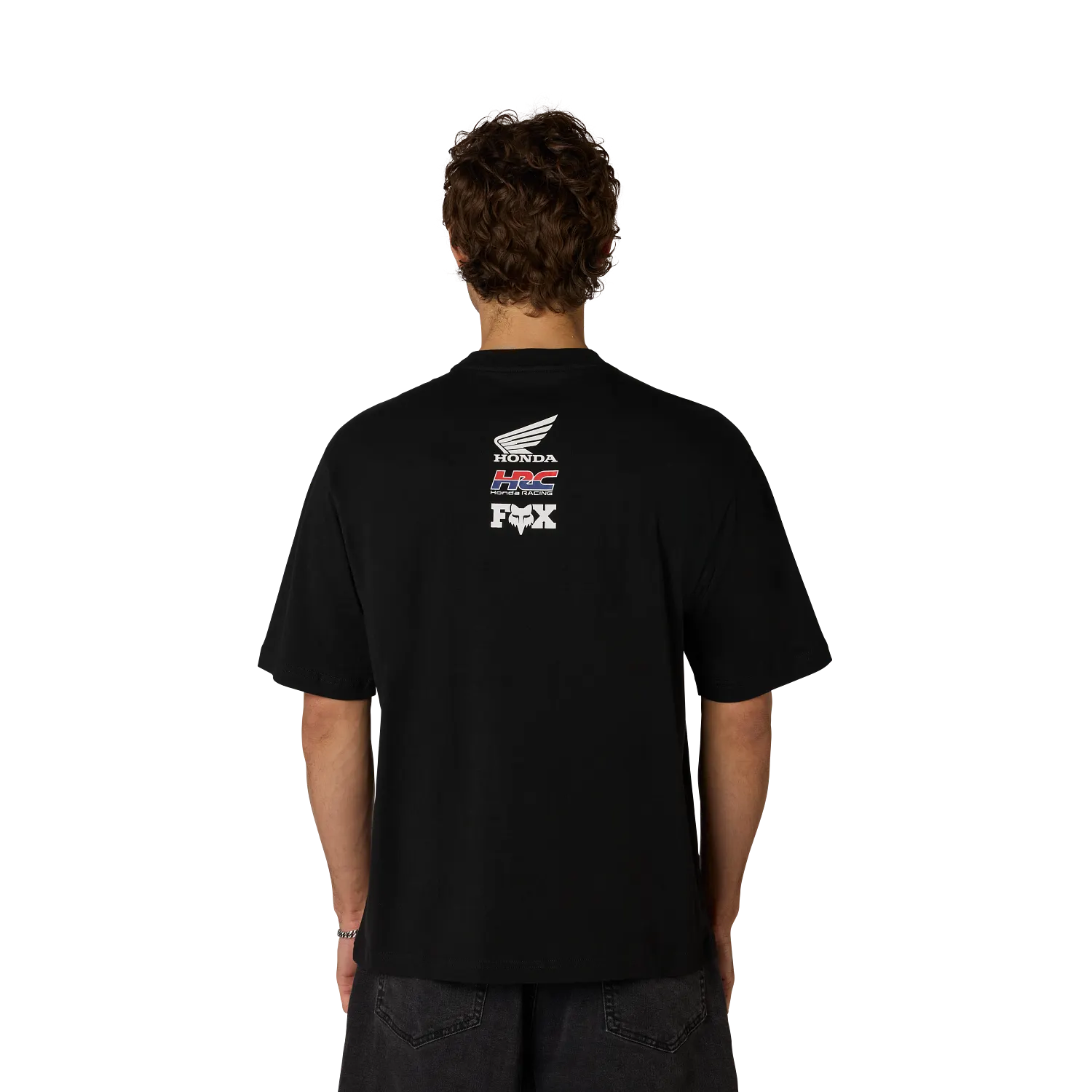 Fox Honda Midweight Short Sleeve Tee Black