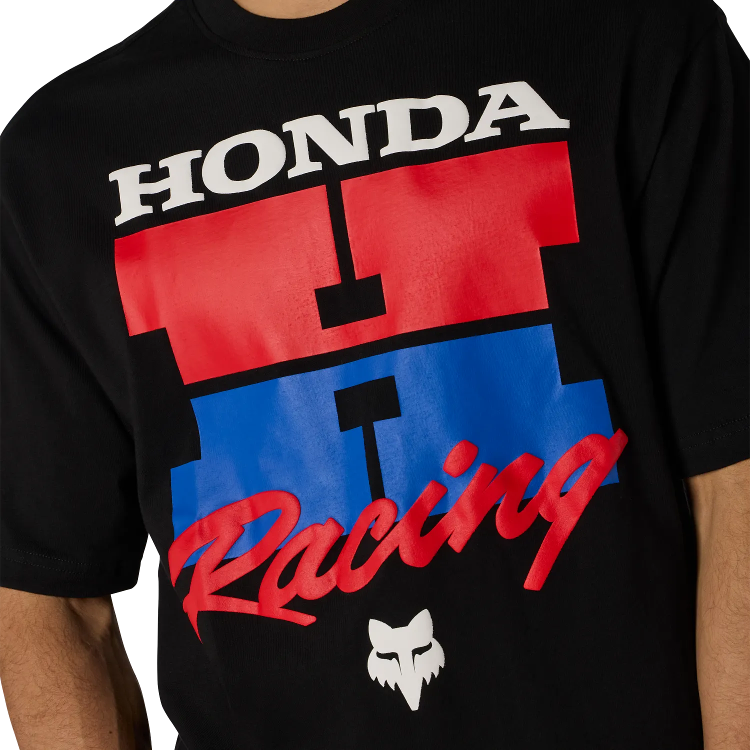 Fox Honda Midweight Short Sleeve Tee Black