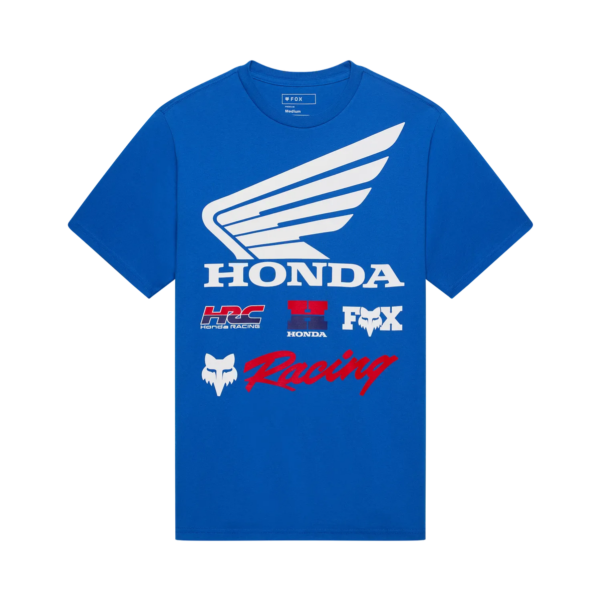 Fox Honda 195 Original Short Sleeve Tee Blue