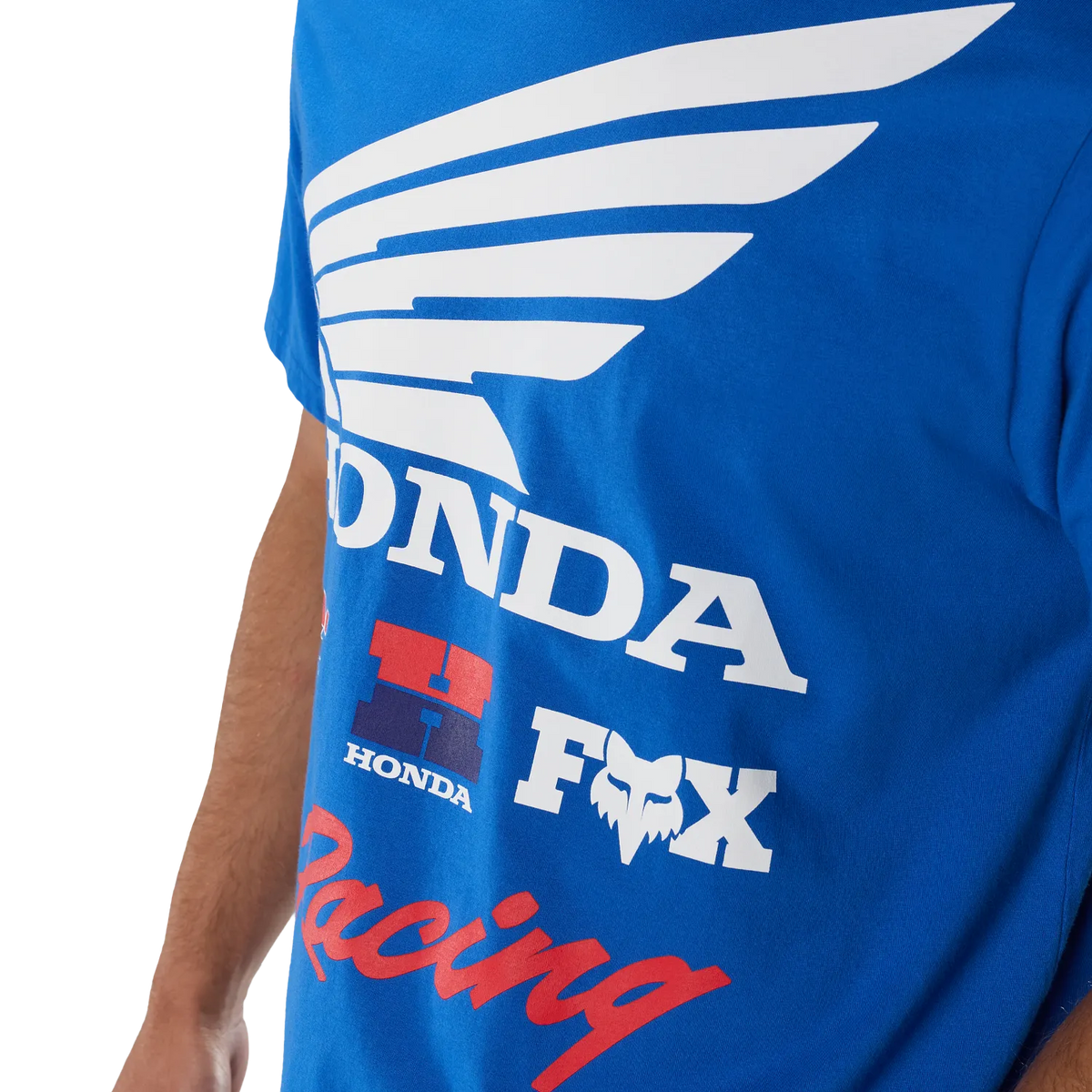 Fox Honda 195 Original Short Sleeve Tee Blue