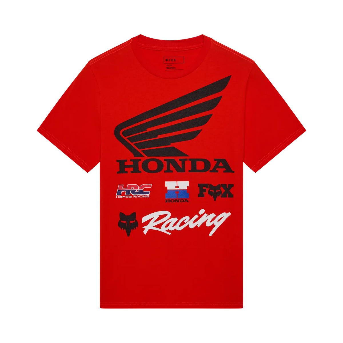 Fox Honda 195 Original Short Sleeve Tee Red