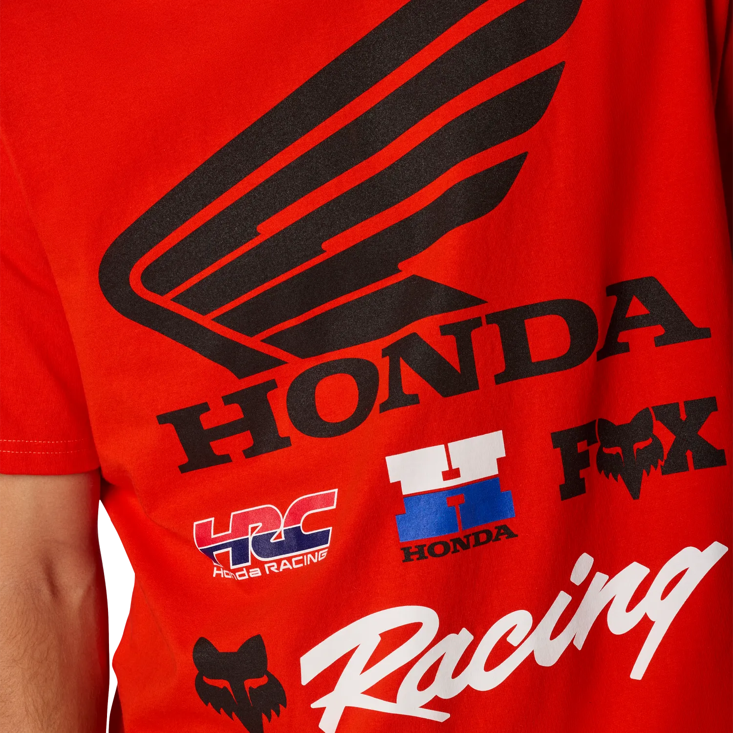 Fox Honda 195 Original Short Sleeve Tee Red