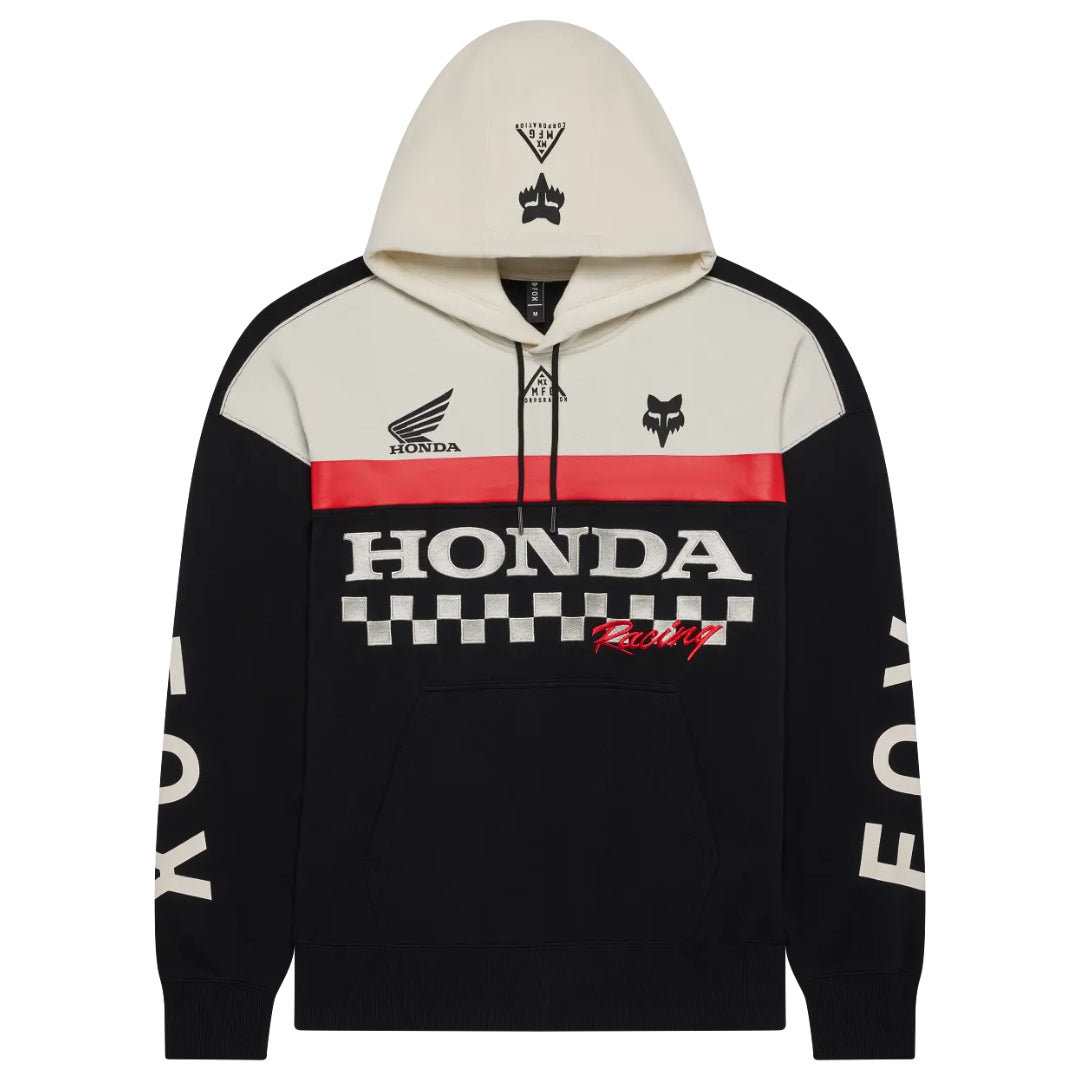 Fox Honda Blocked Pullover Hoodie Black