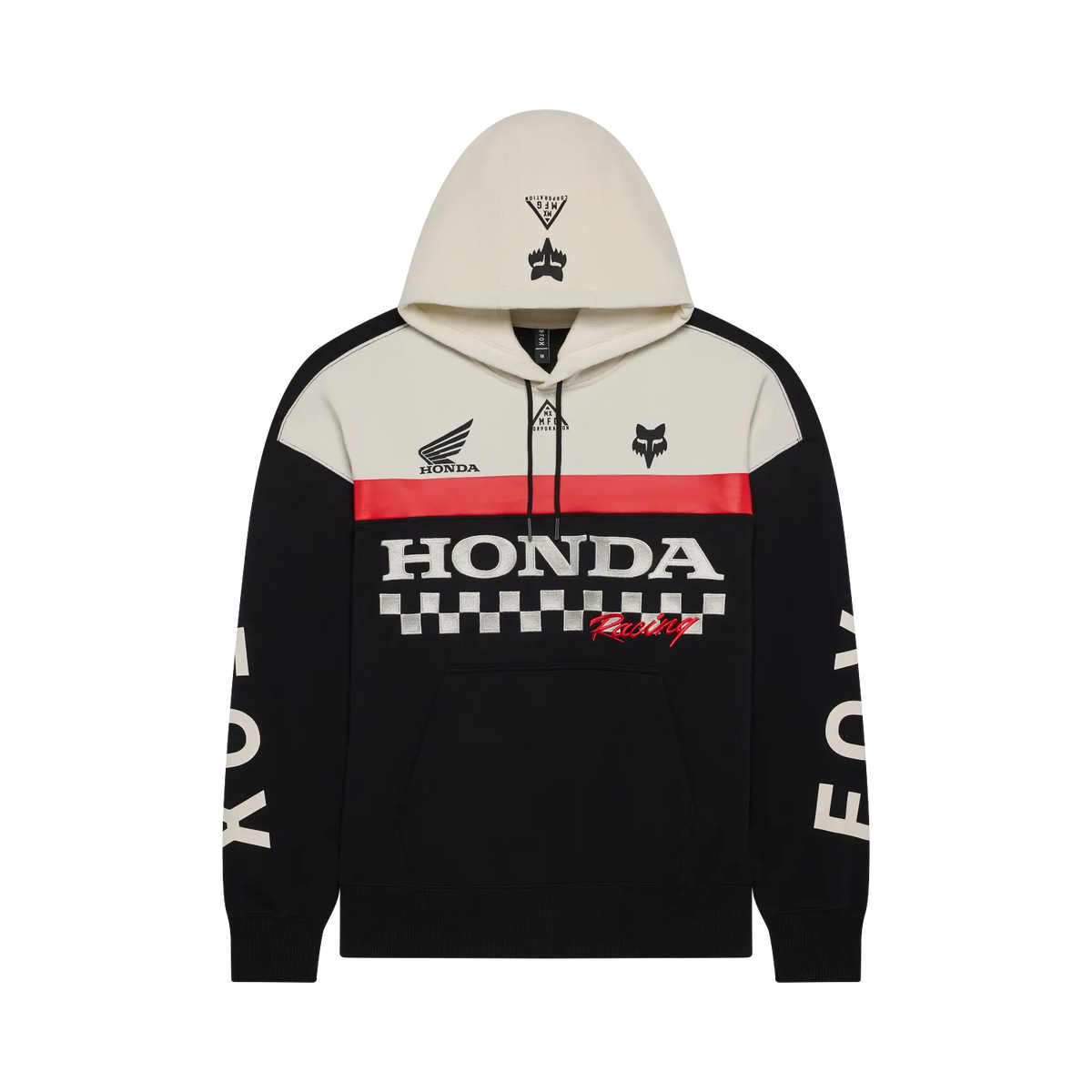 Fox Honda Blocked Pullover Hoodie Black
