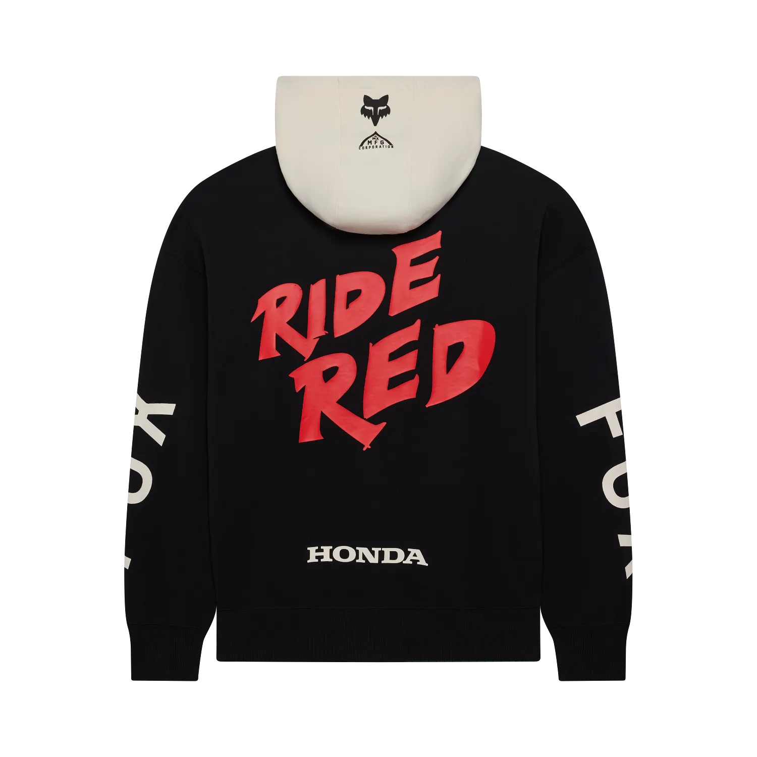 Fox Honda Blocked Pullover Hoodie Black