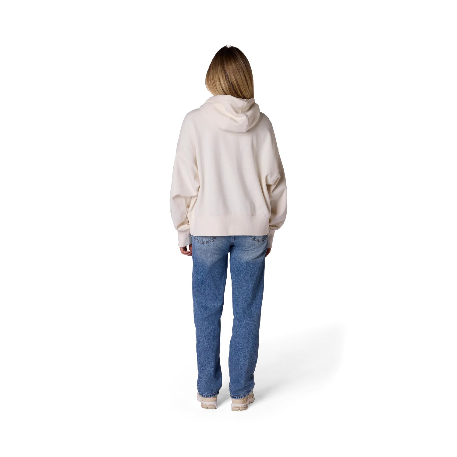 Fox Womens Honda Pullover Hoodie Off White