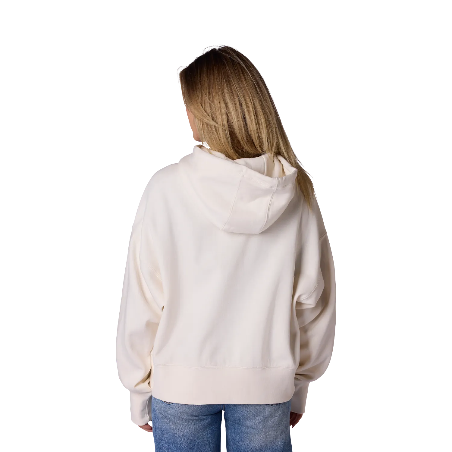 Fox Womens Honda Pullover Hoodie Off White