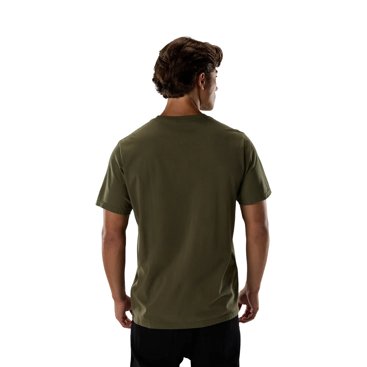 Fox Kawasaki 195 Original Short Sleeve Tee Olive Green
