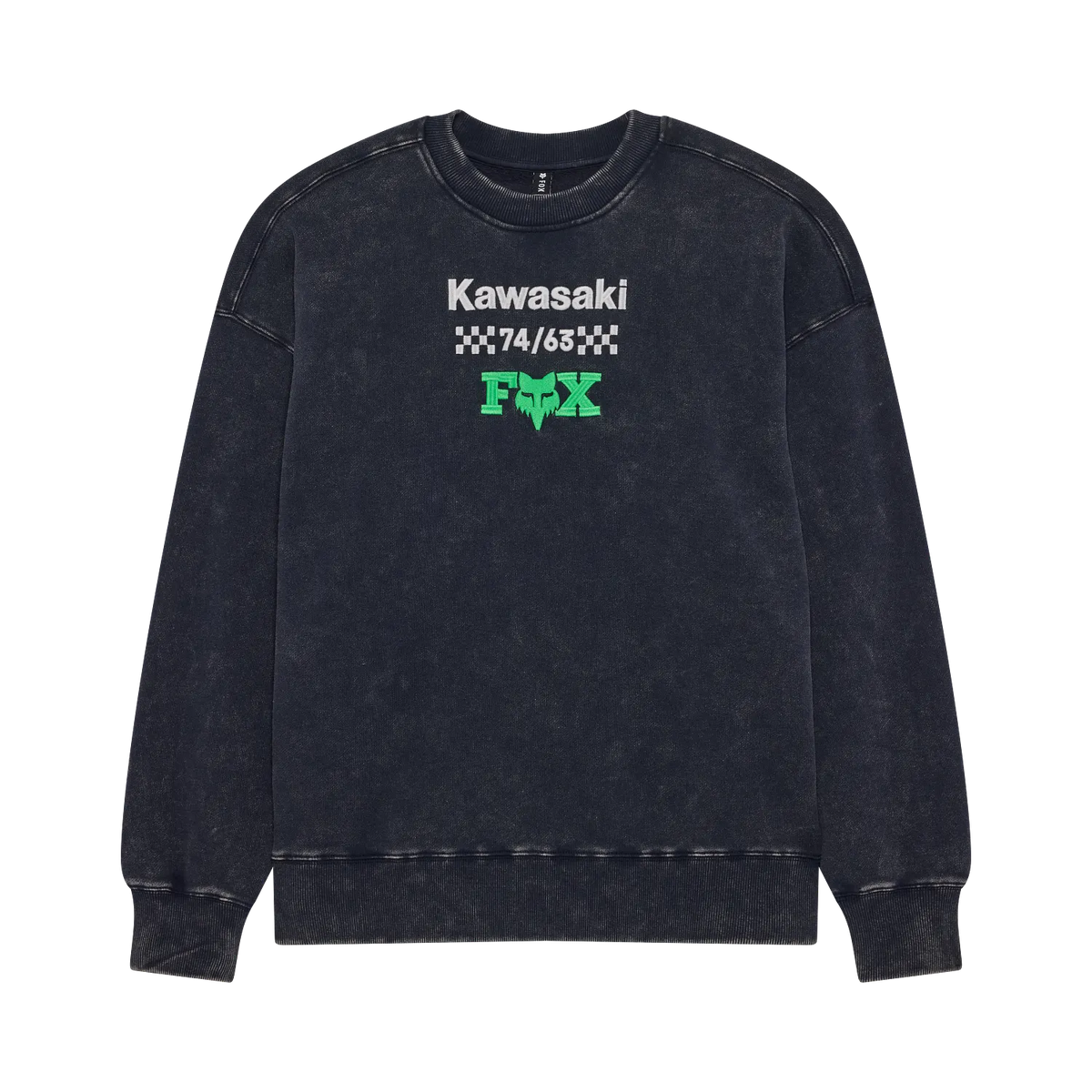 Fox Kawasaki Crew Sweatshirt Midnight Blue
