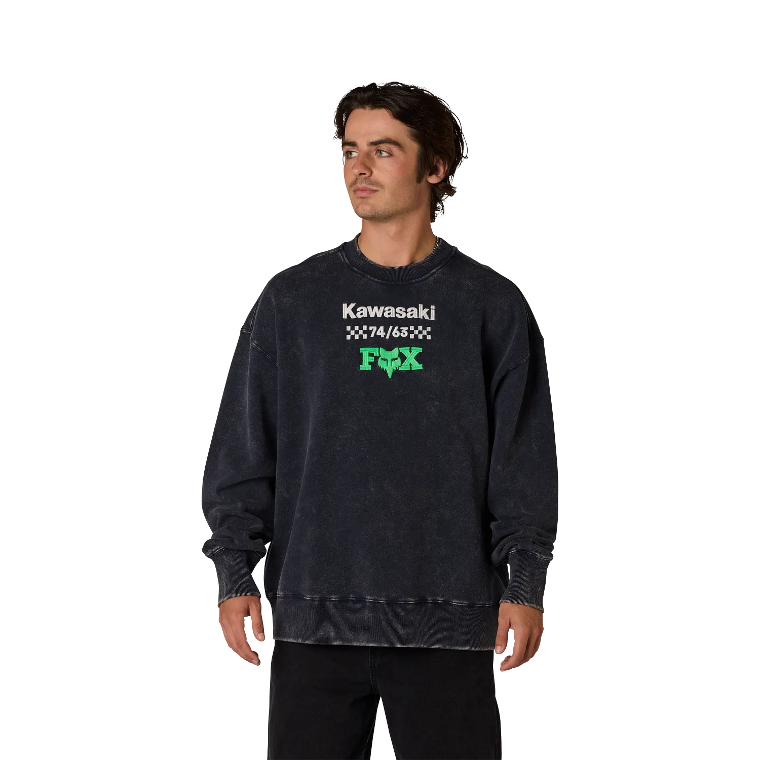 Fox Kawi Crew Fleece Midnight