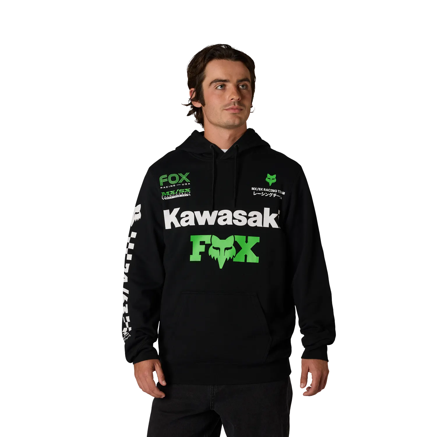Fox Kawi Pullover Hoodie Black