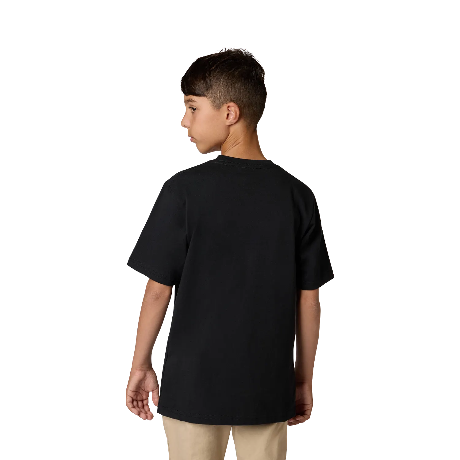 Fox Youth Image Print Short Sleeve Tee Ultra Black