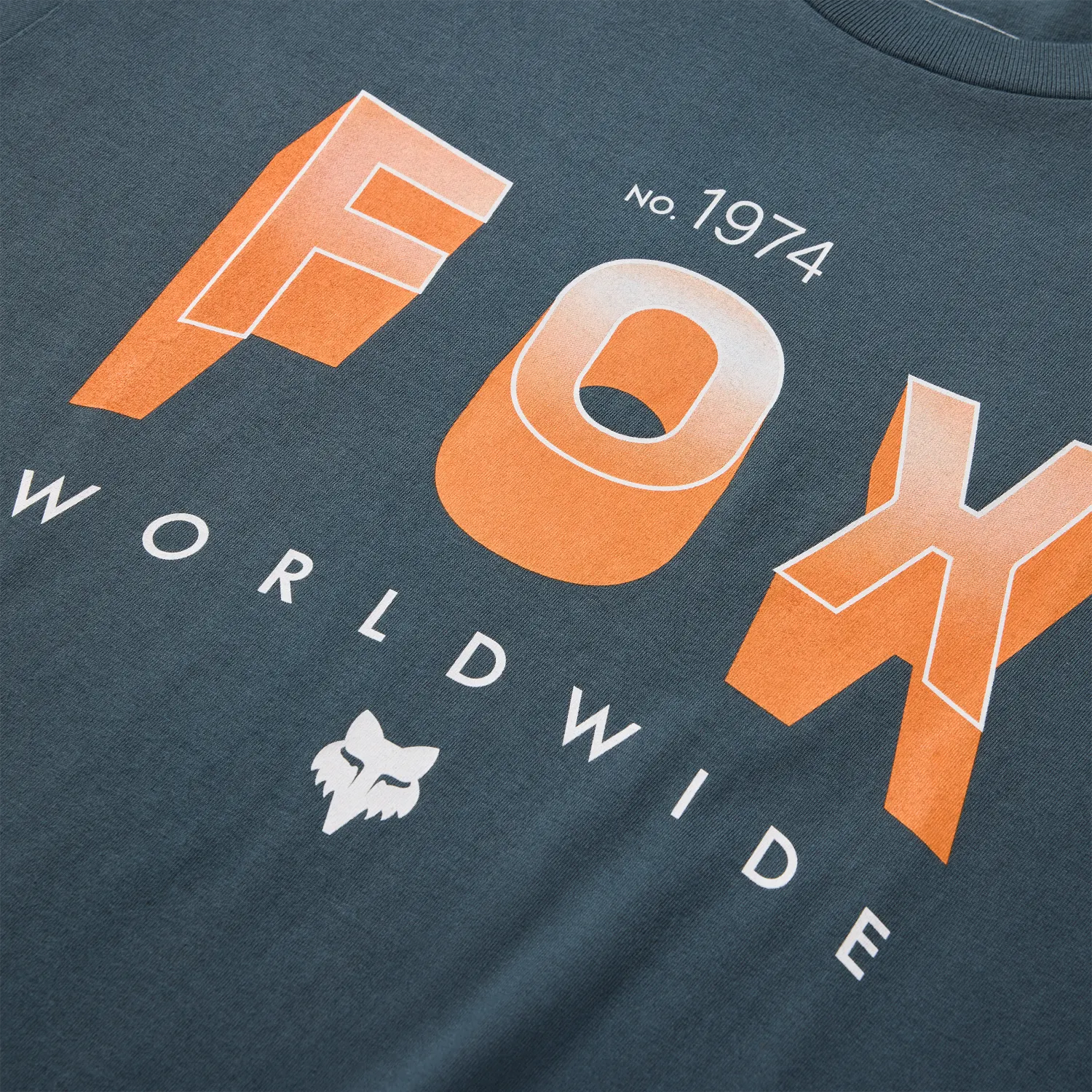 Fox Block 195 Orig Short Sleeve Tee Deep Cobalt