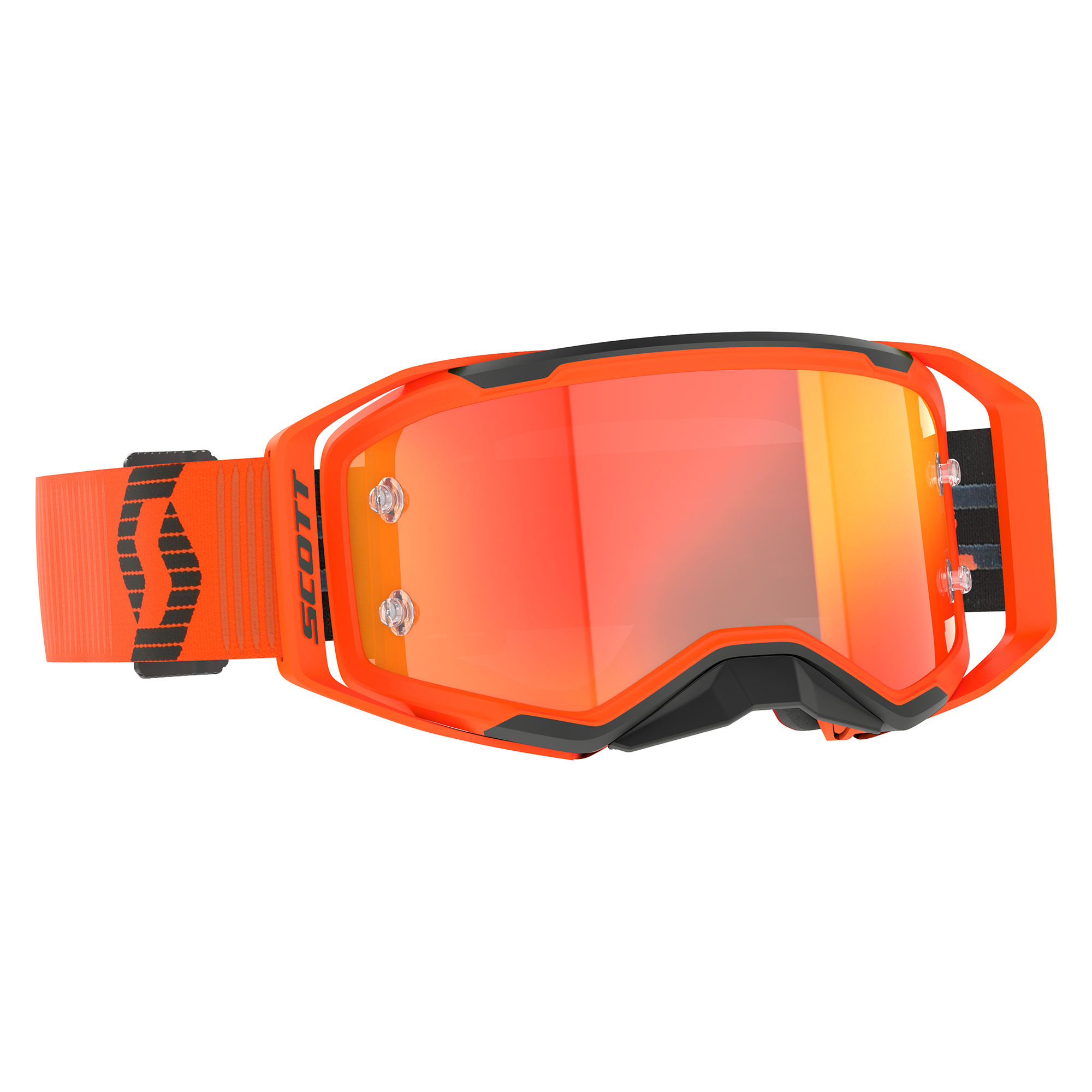 Scott Prospect 2.0 Goggle Orange / Black Orange Chrome Works Lens