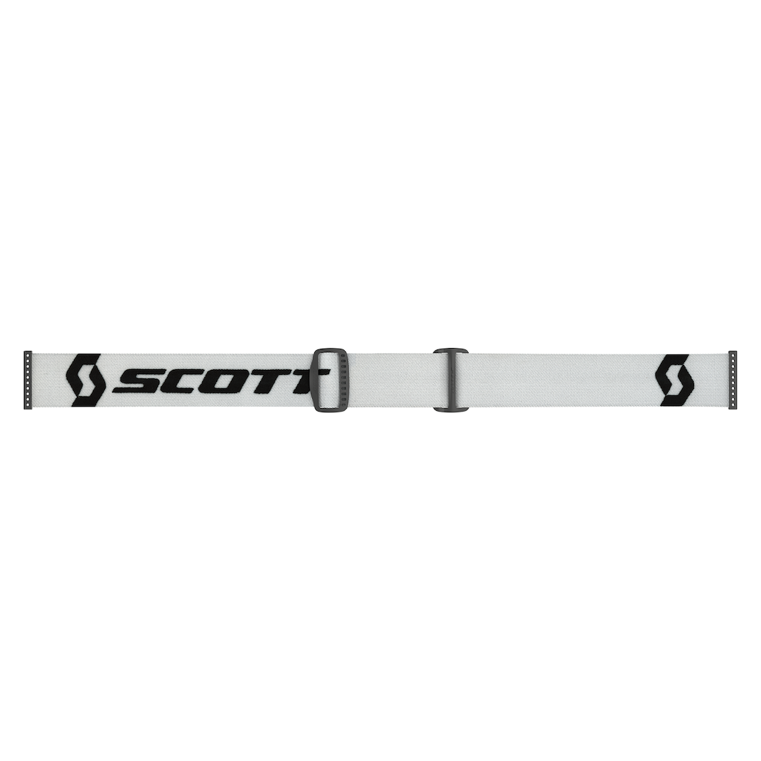 Scott Primal Chrome Goggle White Silver Chrome Works Lens