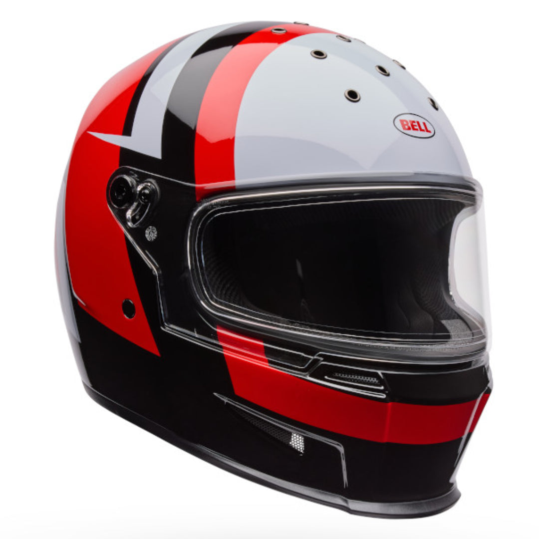 Bell Eliminator Sidetrack Gloss ECE 22.06 Helmet Red/Black