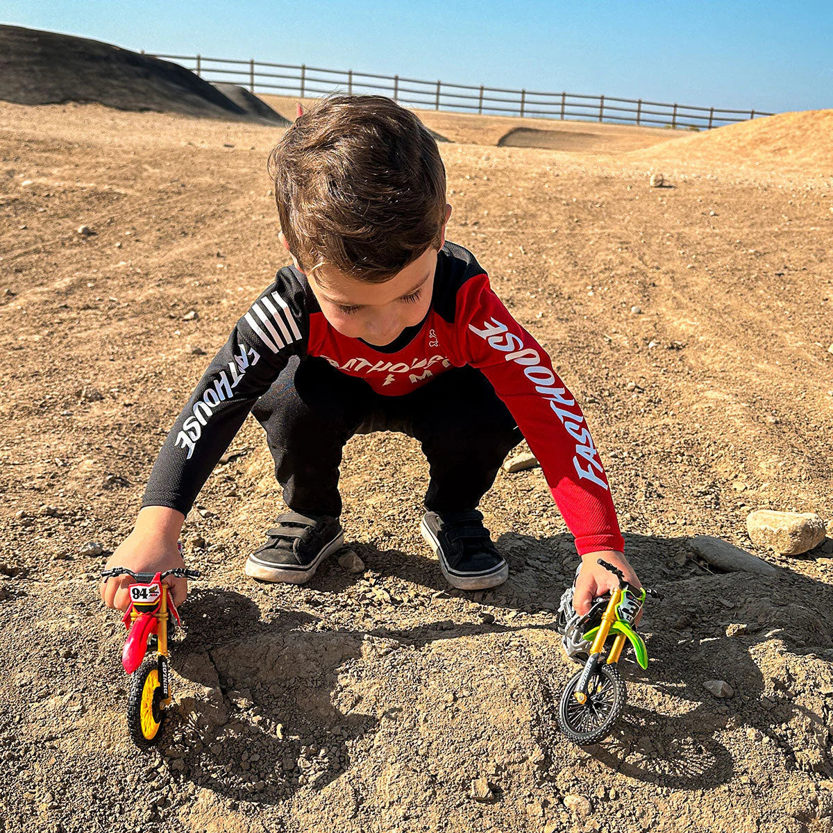 Fasthouse Toddler Akin MX Jersey Red/Black