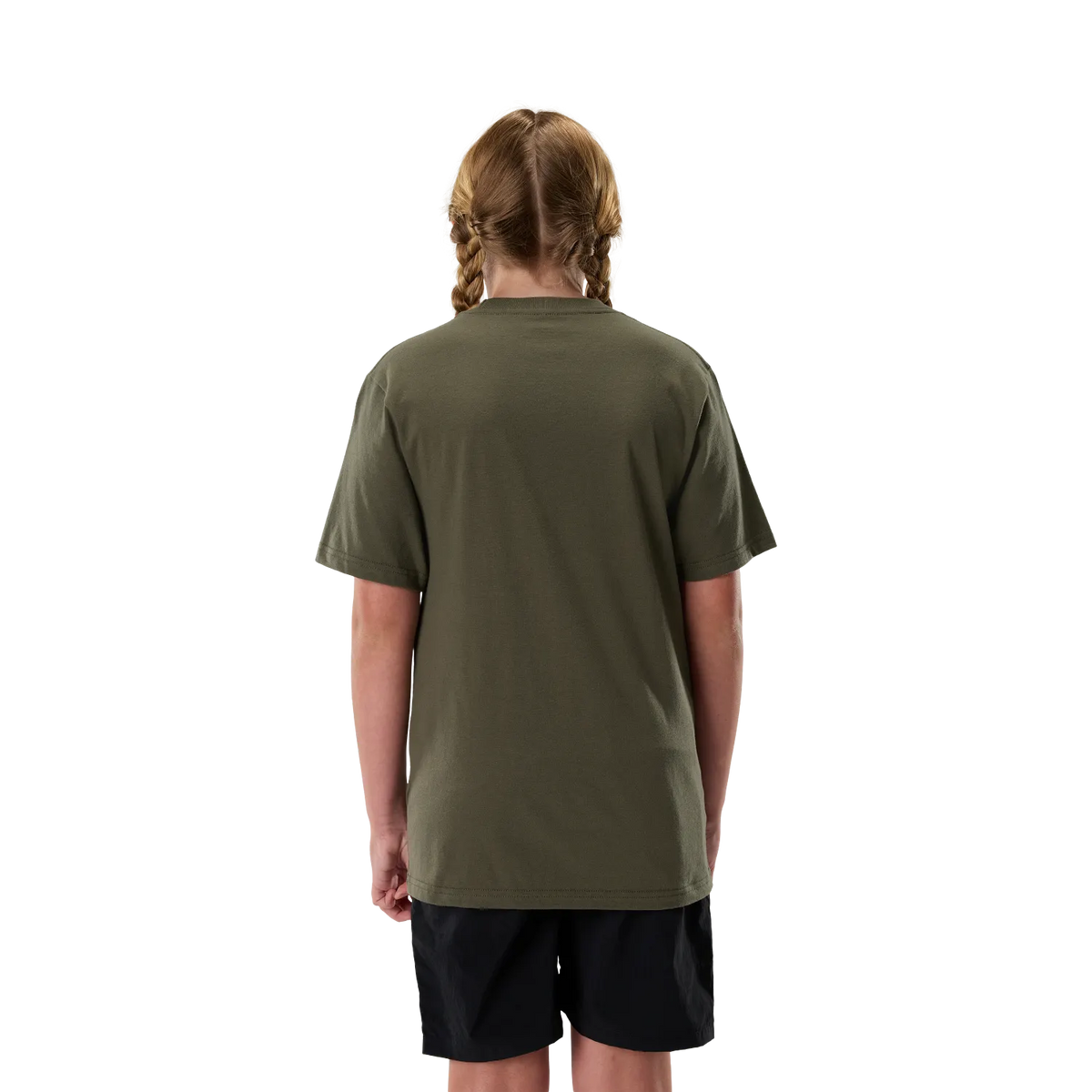 Fox YOUTH Warped Short Sleeve Tee Dark Green