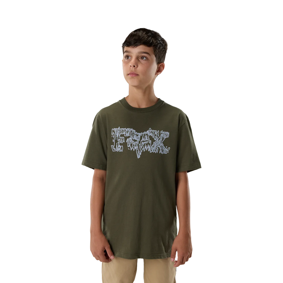 Fox YOUTH Dustproof Short Sleeve Tee Dark Green