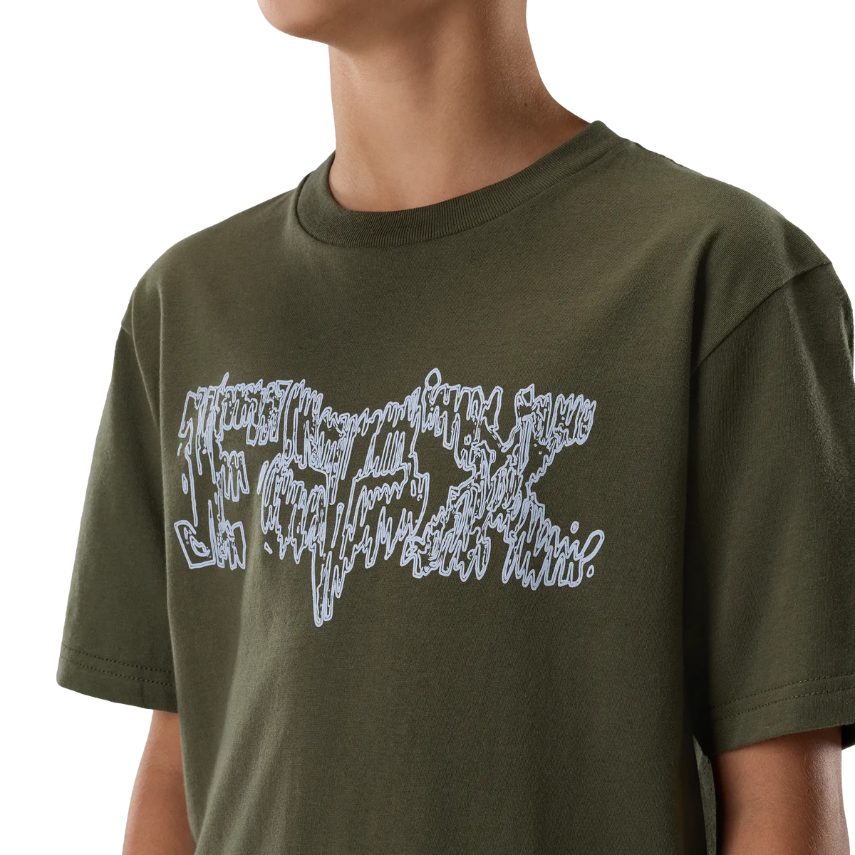 Fox YOUTH Dustproof Short Sleeve Tee Dark Green