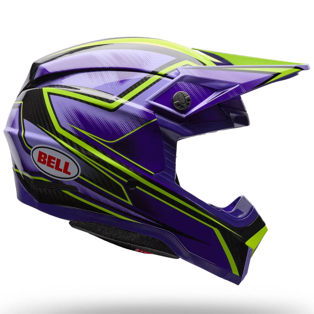 Bell Moto-10 Spherical GP FIM ECE 22.06 Pace Ultraviolet