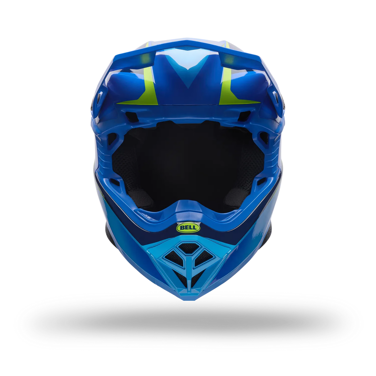 Bell Moto-10 MIPS Pulse ECE 22.06 MX Helmet Frequency Blue