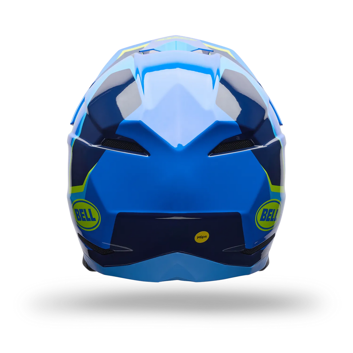 Bell Moto-10 MIPS Pulse ECE 22.06 MX Helmet Frequency Blue