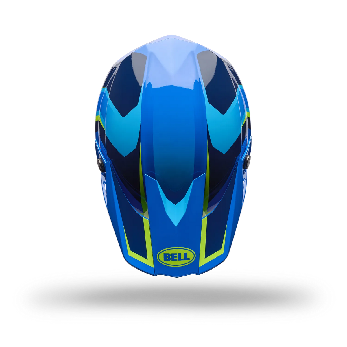 Bell Moto-10 MIPS Pulse ECE 22.06 MX Helmet Frequency Blue