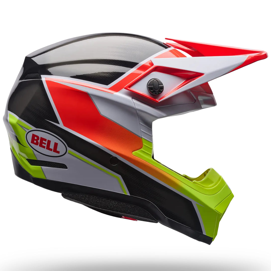 Bell Moto-10 MIPS Surge ECE 22.06 MX Helmet Acid Red