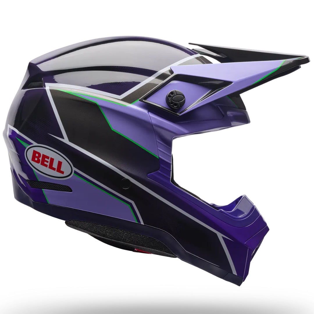 Bell Moto-10 MIPS Surge ECE 22.06 MX Helmet Ultraviolet