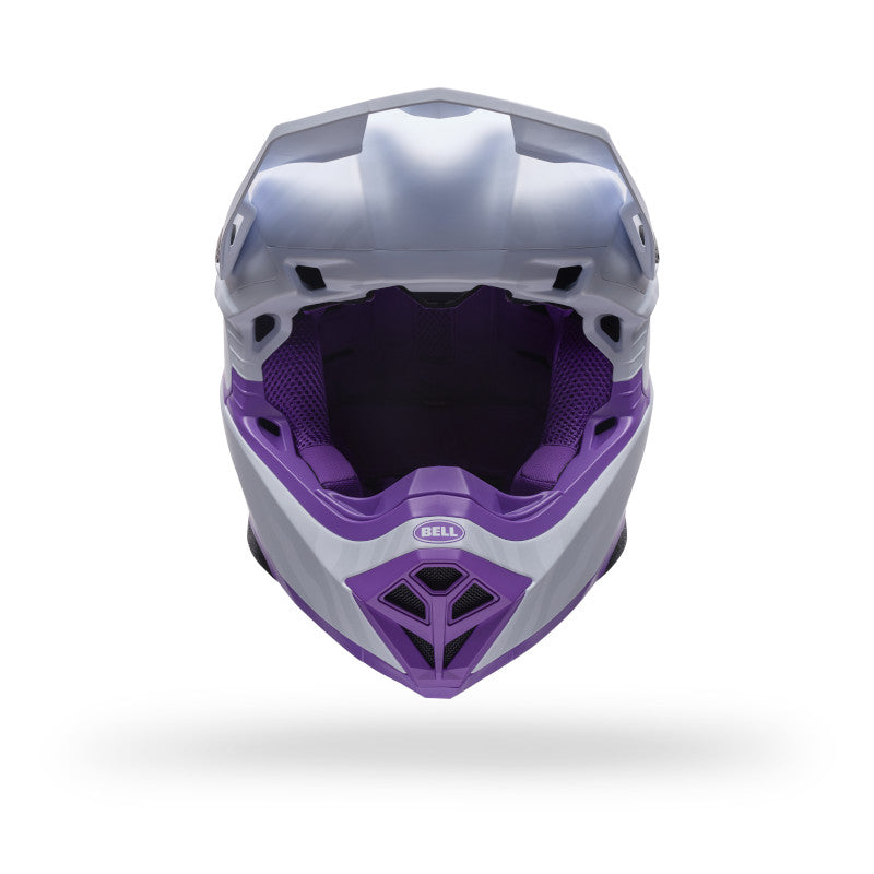 Bell Moto-10 MIPS PUR DA SE ECE 22.06 MX Helmet Purple/White