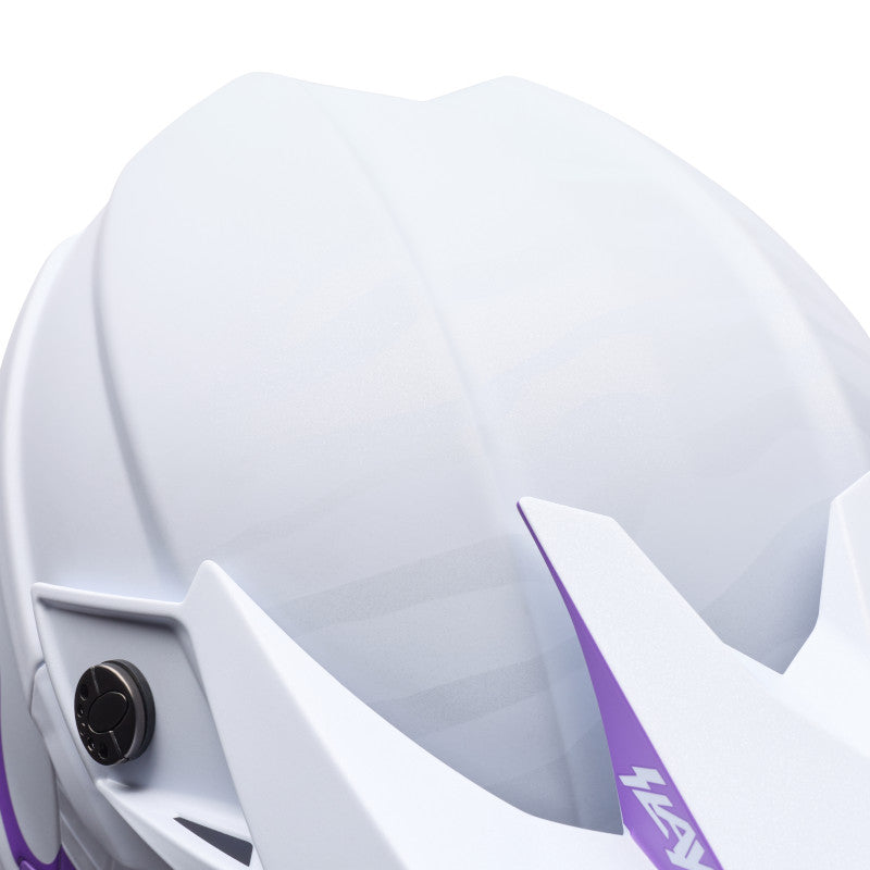 Bell Moto-10 MIPS PUR DA SE ECE 22.06 MX Helmet Purple/White
