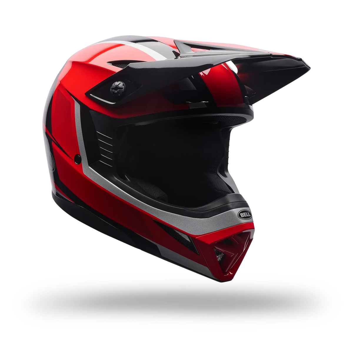 Bell MX-10 MIPS Spiral ECE 22.06 MX Helmet Black/Red