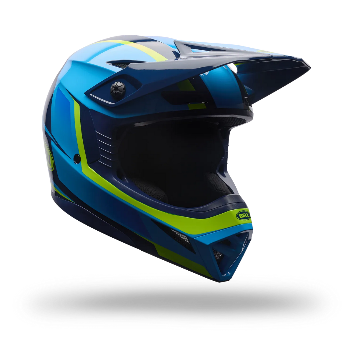 Bell MX-10 MIPS Spiral ECE 22.06 MX Helmet Vapor Blue