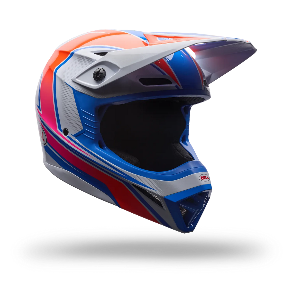 Bell MX-10 MIPS Speedway ECE 22.06 MX Helmet White/Blue