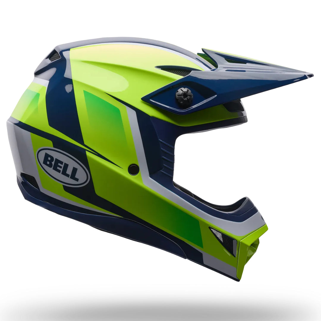 Bell YOUTH MX-10 MIPS Spiral ECE 22.06 MX Helmet Fluorescent Yellow