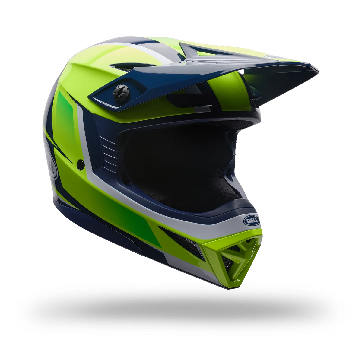 Bell YOUTH MX-10 MIPS Spiral ECE 22.06 MX Helmet Fluorescent Yellow